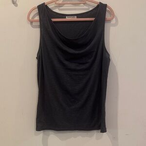 Michael Stars Charcoal Tank Top